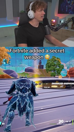 Fortnite's Secret Mythic Harpoon Weapon Revealed!