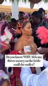 Did you know THIS? 👇 Guests “spray” money on the bride until she smiles 😍 It’s called the money dance and it’s a joyful way to wish the couple happiness, prosperity, and love. Would you smile right away… or keep a poker face to get more cash? 😅 #weddingtraditions #africanwedding #moneydance #weddingfun #weddinginspiration #brideideas #weddingculture #weddingfacts #weddingreceptionideas | Your Wedding Mate