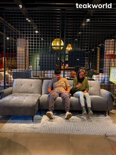 312 reactions · 27 comments | 50% OFF!  Love at first sight is inevitable ✨ The Casey Reversible Sofa Bed combines graceful design with playful details – fine lines, curving seams, and elegant legs that make it stand out at first glance. But beauty isn’t everything… ✅ Enlarged seat depth & folding armrests for extra comfort ✅ Casual upholstery & powder-coated matt black legs ✅ Reversible corner design ✅ Easy Clic Clac mechanism | Teak World | Facebook