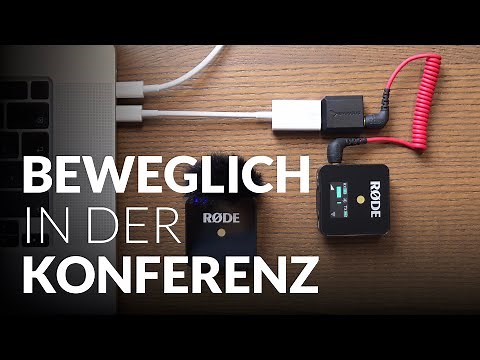 Kabelloses Mikrofonsystem für Deine Videokonferenz – Rode Wireless Go