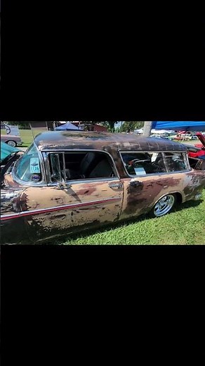 Chevrolet Rat Rod Custom Classic Wagon Nomad Bel Air Tri Five Nationals Handyman 55 56 57
