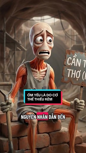 Ốm yếu là do cơ thể thiếu kẽm. #suynhuoccothe #tangcan #suckhoechomoinguoi #dinhduong #suckhoe247