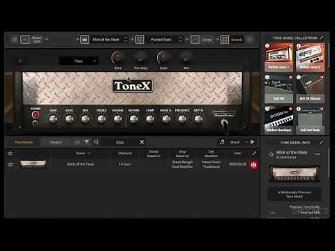 Saving Your Own Preset in TONEX