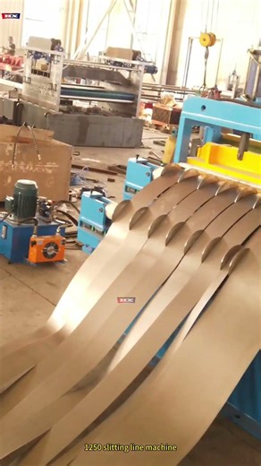 1250 Slitting Line Machine | Full Automatic Machine Demonstration
