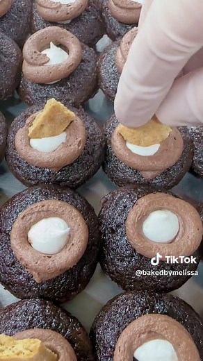 Baking S'mores and Blondie Cupcakes at the Bakery