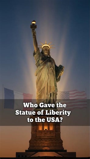 Who Really Gifted the Statue of Liberty?#history