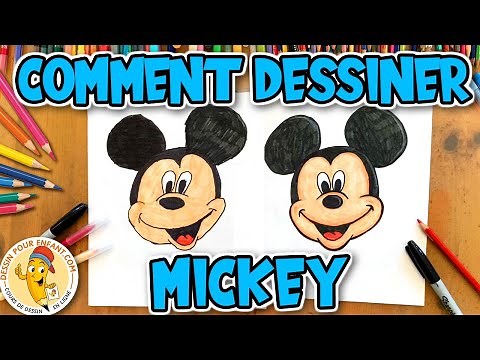 Comment dessiner MICKEY sur youtube