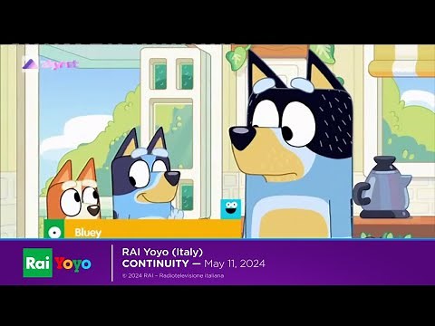 RAI Yoyo (Italy) continuity | May 11, 2024 • RAI Yoyo continuità/promo | 11 maggio 2024