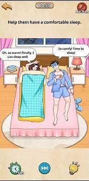 Nightmare Puzzles The Unknown Level 87 || Help Them Have A Comfortable Sleep || #gaming #ytshort