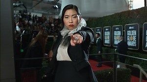 Awkwafina - 2020 Golden Globe Awards E! Glambot