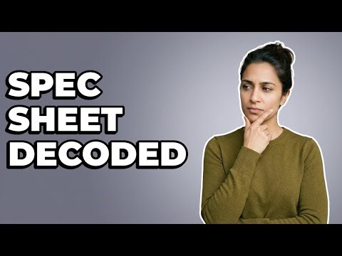 What Key Details Are On A Product Spec Sheet?