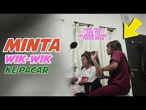 MINTA WIK-WIK KE PACAR PAS LAGI MAIN GAME , MAU GA YA? ft NYOK