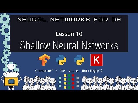 Shallow Neural Networks SNNs (Neural Networks for DH 10)