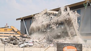 82K views · 1.7K reactions | This morning, the final standing portion of the Bradley Center was brought down. | Milwaukee Bucks | Facebook