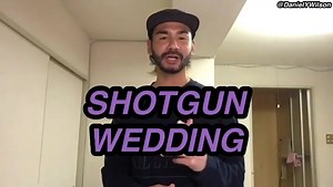#ダニエルの1分ストリート英語 レッスン 170 #SHOTGUNWEDDING #daniels1minutestreetenglish #ダニエルUSA #らびっとビーチ #英語 #comedy #お笑い #英会話 #外国人 #お笑い芸人 #芸人 #tokyo #東京