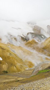 NEW VIDEO: Hveravellir geothermal area and the Kerlingarfjöll mountain range, known for incredible hiking and a true gem in the highlands. This area of Iceland can ONLY be accessed in the summer months (June-September) and requires a 4wd vehicle. This is the final vlog in our Highlands road trip series! Watch here ➡️ https://youtu.be/xWomcW4Z5HU | Iceland with a View