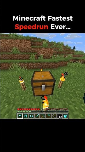 I'm Minecraft's Fastest Speed Runner! XD