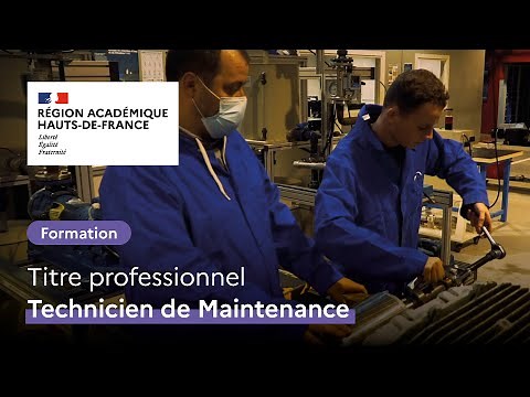 Technicien de Maintenance Industrielle - Formation
