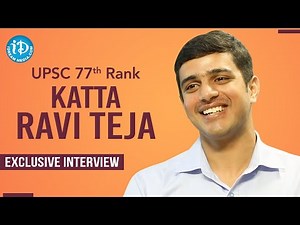 UPSC 77th Rank Holder Katta Ravi Teja Exclusive Interview | Dil Se With Anjali #230