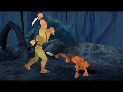 Tarzan (PS1) All Bosses (No Damage)