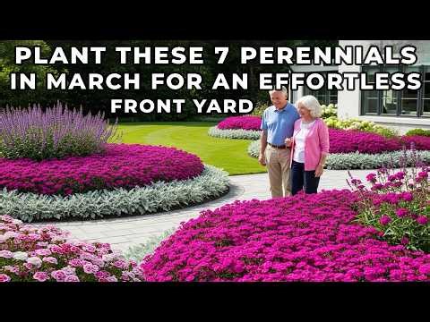 7 Easiest Perennials to Plant in March for a Stunning Low-Maintenance Front Yard