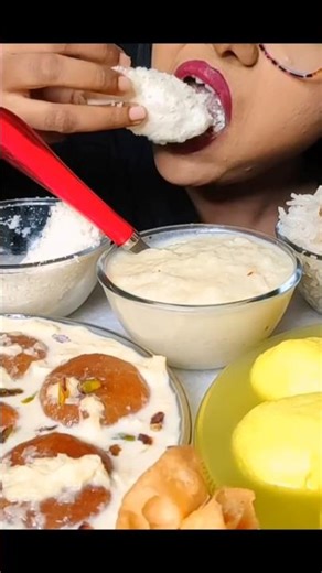 ASMR: Eating Different Types Of Sweets Eating Challenge 😍😋 Jelebi Rasgulla Rajbhog Laddu Mukbang