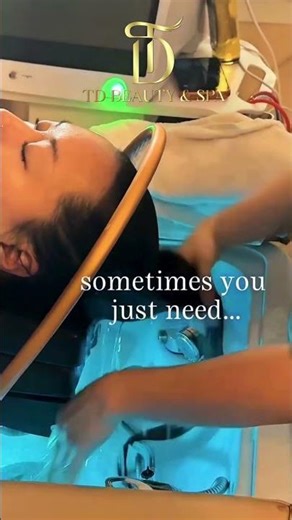 Treat Yourself ✨ Relaxing Head Spa Experience #shorts