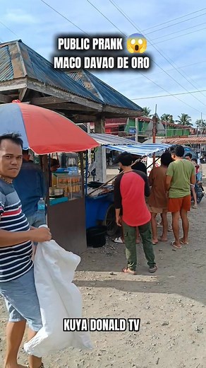 Public Prank Part 1 Maco Davao de Oro 😱🤣 #kuyadonaldtv #funnyreelsvideo #justforfun #forentertainmentporpusesonly #reelsviralシfb #nobullyingvideo #comedy #funny #viral @topfans | KUYA Donald TV