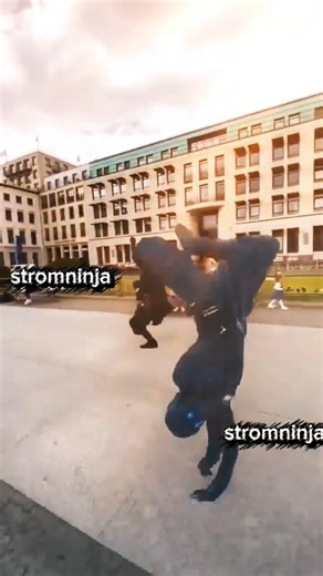 😂 Ninja Goes Wild in Public | Funniest Stunts Ever! #breakdance #flip