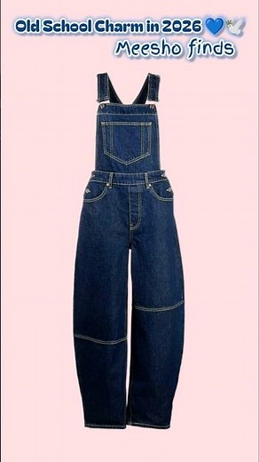 How to style Dungarees in 2026 ✨👟 #shorts #viral #outfitideas #aesthetic #fashionstyle