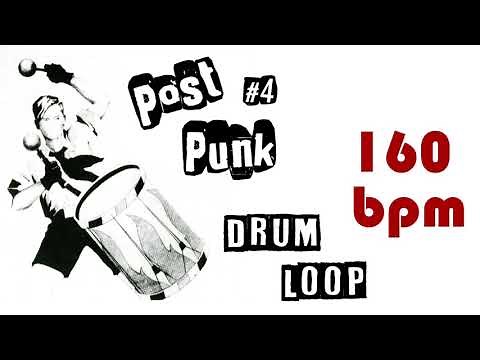 Post Punk Drum Loop #4 - 160 bpm