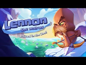 Lennon, The Walrus - Introducing Zooba's New Character