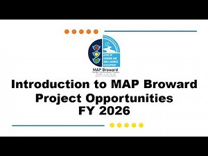2025 MAP Broward - Introduction to MAP Broward Project Opportunities