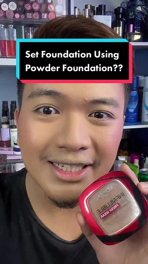 How to Set Foundation Using Powder Foundation