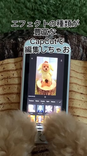 編集アプリ#CapCut：可愛いエフェクトと便利な機能で動画編集を楽しもう！