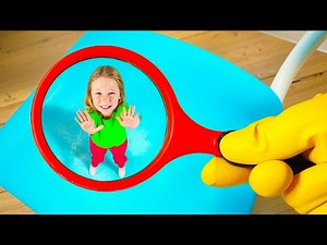 Nastya redujo su estatura por accidente. Una nueva historia para niños.