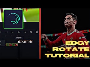 Tutorial Edgy Rotate | Alight Motion 4.1.0