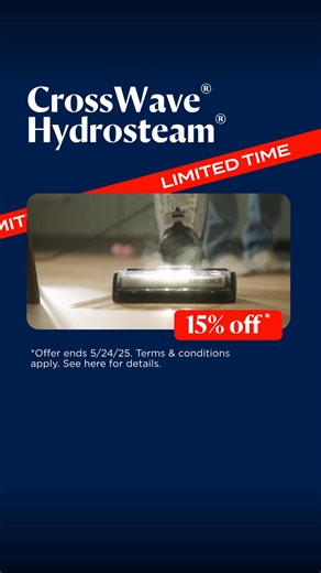 Seamlessly vacuum and wash hard floors using only one product. Save 15% for a limited time. | BISSELL