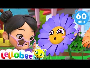 Lellobee - Rain Rain Go Away | Kids Fun & Educational Cartoons | Moonbug Play and Learn