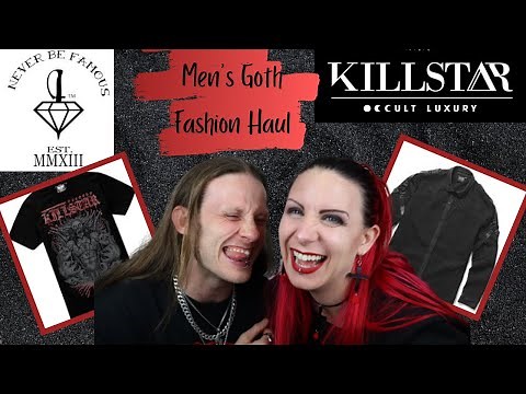 MEN'S GOTH FASHION HAUL | Killstar & Never Be Famous
