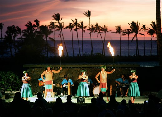 Sunset Luau at the Waikoloa Beach Marriott (3 hours, $198)