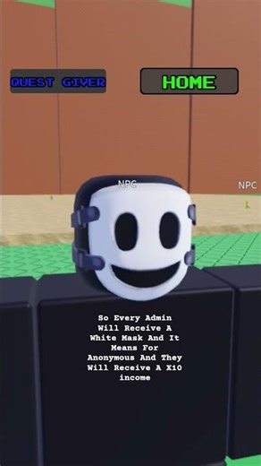 Anonymous Mask | #roblox #viral #shorts