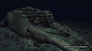 The largest underwater scanning project in history has produced an astonishing 16TB of data, including over 715,000 images and 4k video footage, to create an unprecedented 3D "Digital Twin" of the Titanic wreck. This achievement is rewriting everything we know about the tragedy. Using advanced technology, the team mapped every millimeter of the wreck and its debris field, revealing unprecedented details. The stunning 3D model showcases the entire ship, including the separated bow and stern secti