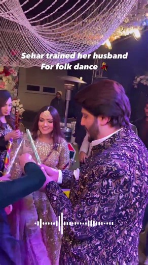 SAHER HAYAT & SAMI FOLK DANCE PERFOMANCE ❤️ #wedding