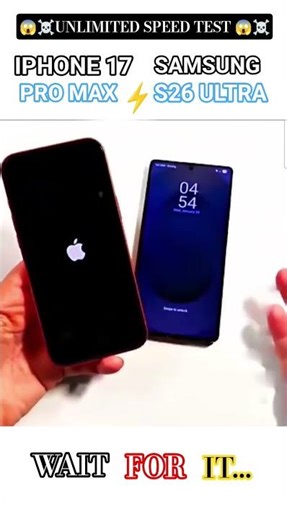 💀⚡ IPHONE 17 PRO MAX VS SAMSUNG S26 ULTRA SPEED TEST!! 🔥🚀=73670408