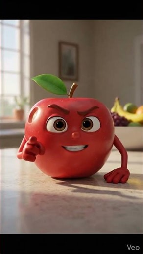 This Apple Is Roasting Your Snack Choices 🍎🍎 (Pixar-Style AI Short) #jurassicworld