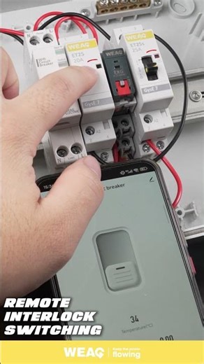 Safety Link Control: MobileOperated Interlock with Smart Breaker.