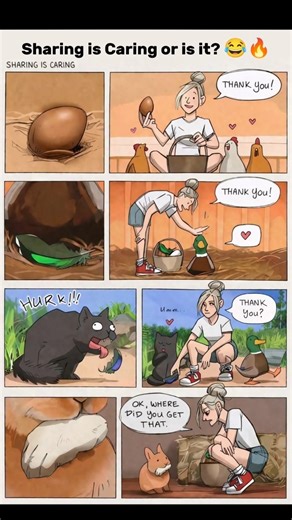 Sharing is Caring… or is it? 😂🔥 The Dark Twist of Kindness