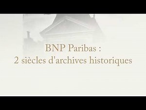 Deux siècles de banque en 3 minutes d’archives