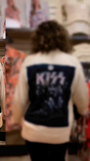 🤘The Rockstar Cardigan and Banded Pullover by #ShannonPassero are in! 🎸These one of a kind pieces are made with up-cycled rock band tees. Get them before they’re gone! #rockbandtops #springfashion #getbanded #cardigan #springtops | Cathy Allan Ladieswear